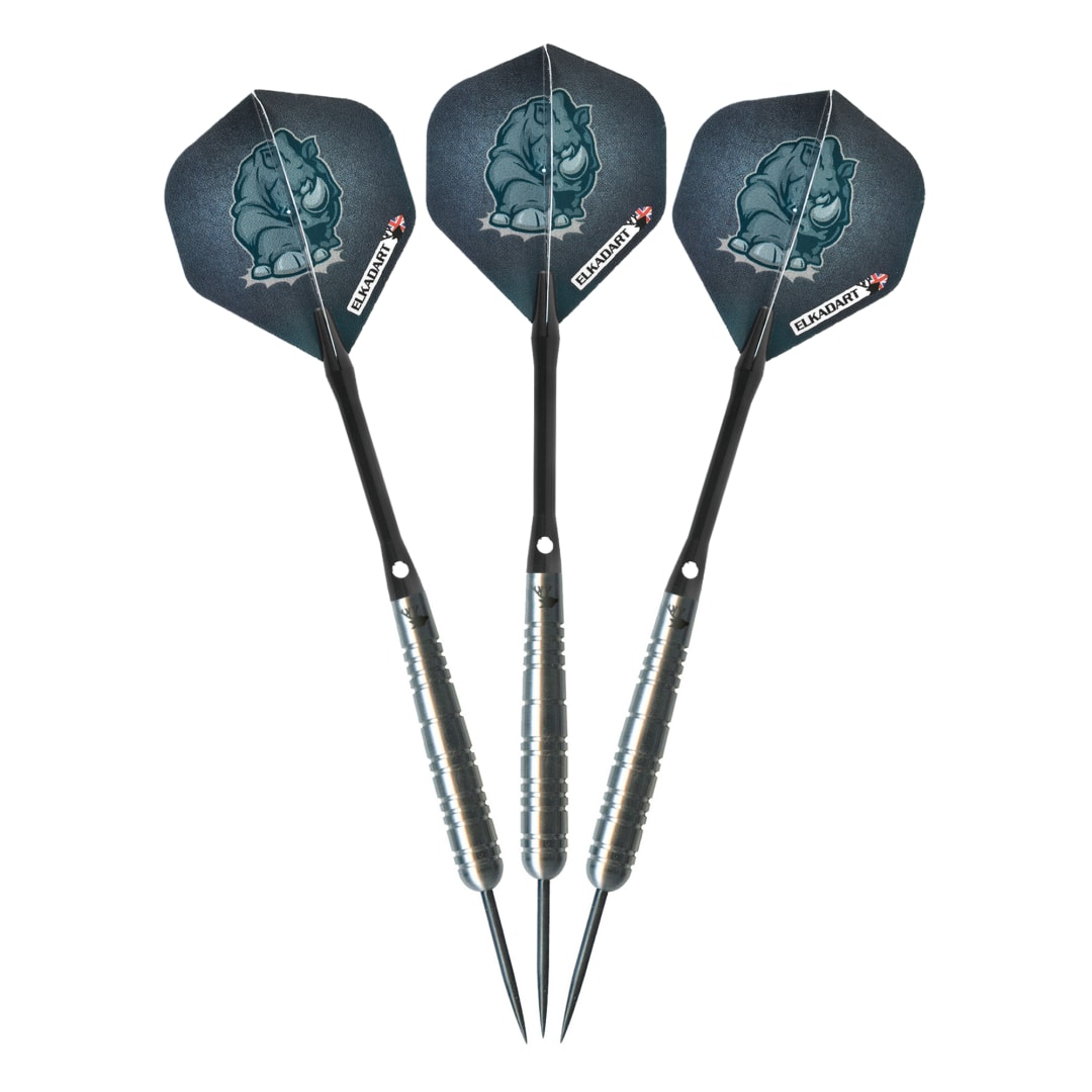 Elkadart Rhino 80% Tungsten Steel Tip Darts 30 Grams