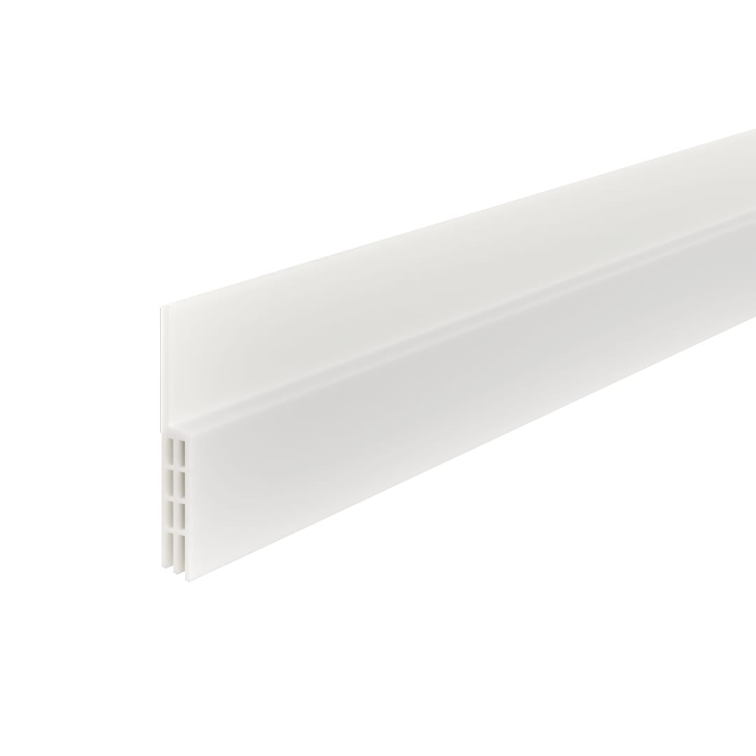 05550 - 40 in. White Silicone Rubber Self-adhesive Door Sweep