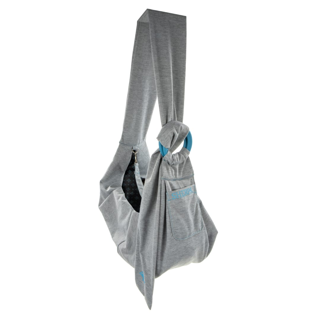 Sherpa Sling Hands-Free Wearable Pet Carrier, Gray