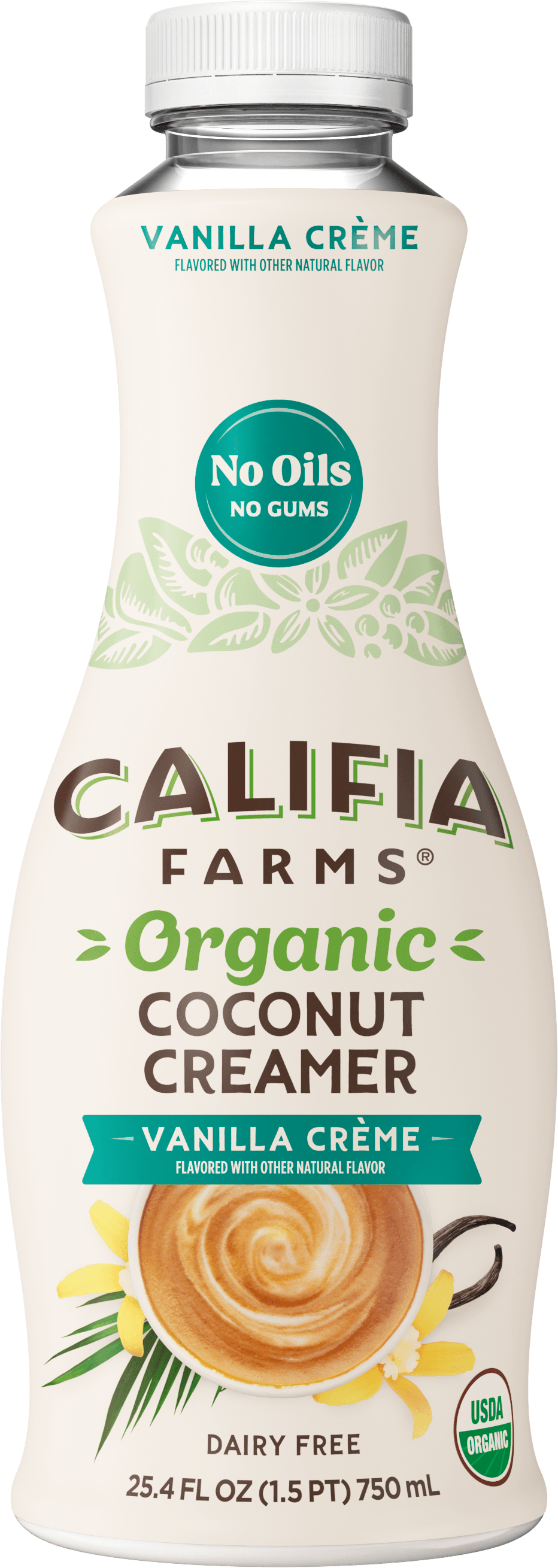 Organic Vanilla Crème Coconut Coffee Creamer