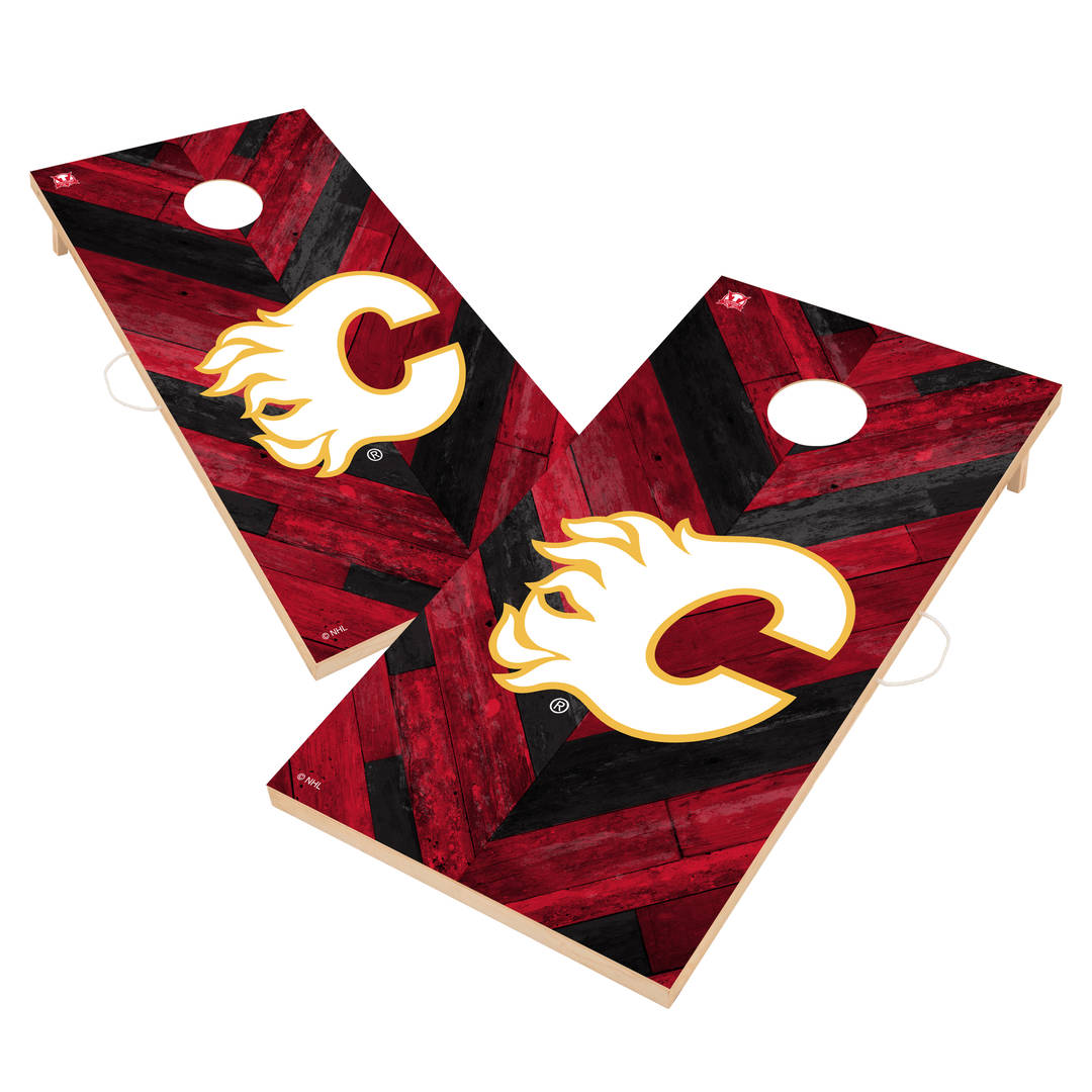 Calgary Flames | 2x4 Solid Woo