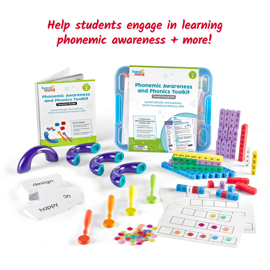 Phonemic Awareness & Phonics Toolkit, Grade 2