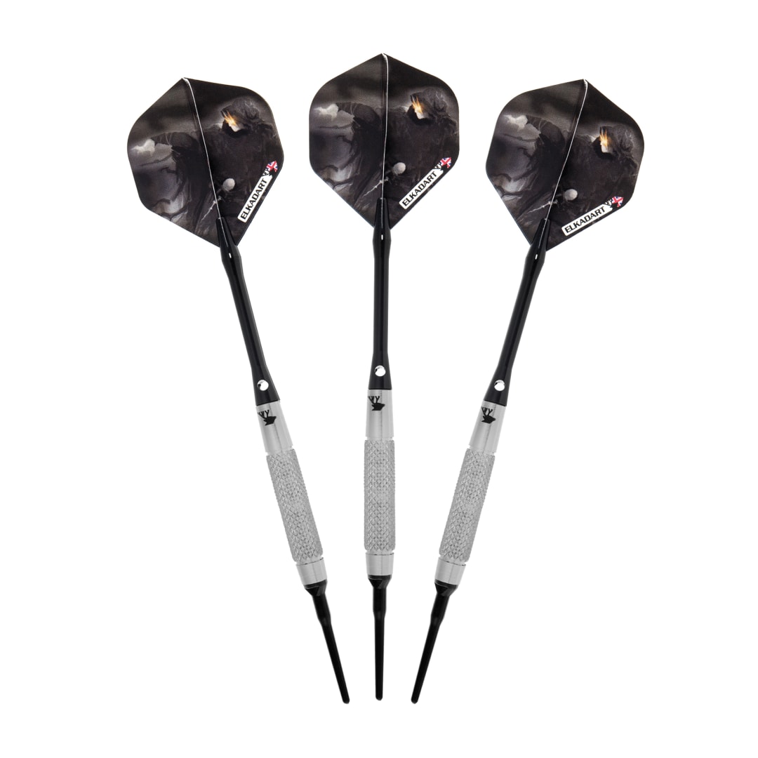 Elkadart Wizard 80% Tungsten Soft Tip Darts Ringed Barrel 18 Grams
