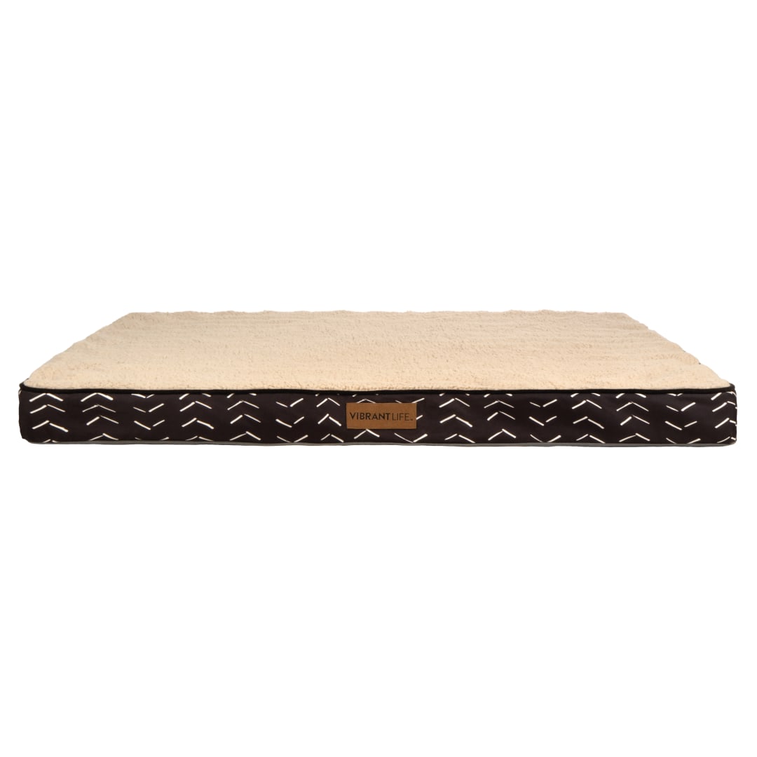 Vibrant Life Orthopedic Bed Mattress Edition Dog Bed, Large, 40"x30", Up to 70lbs