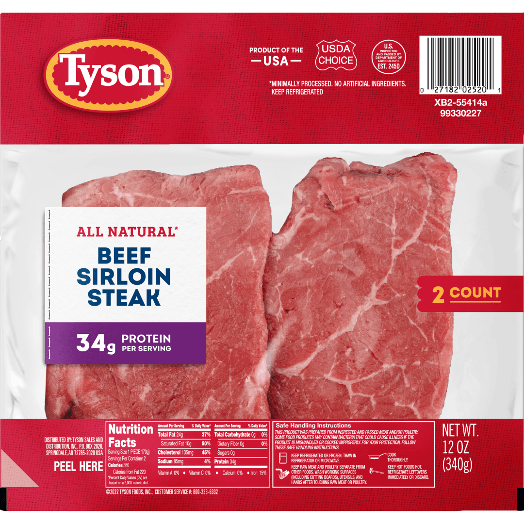 Boneless Beef Top Sirloin Steak
