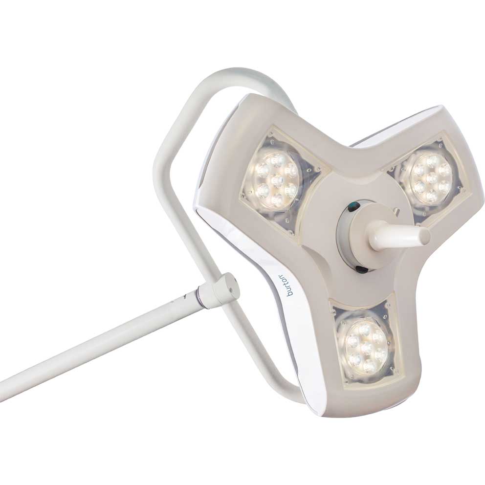 Burton AIM HI LED ALED100 Exam Light, Single Ceiling Mount