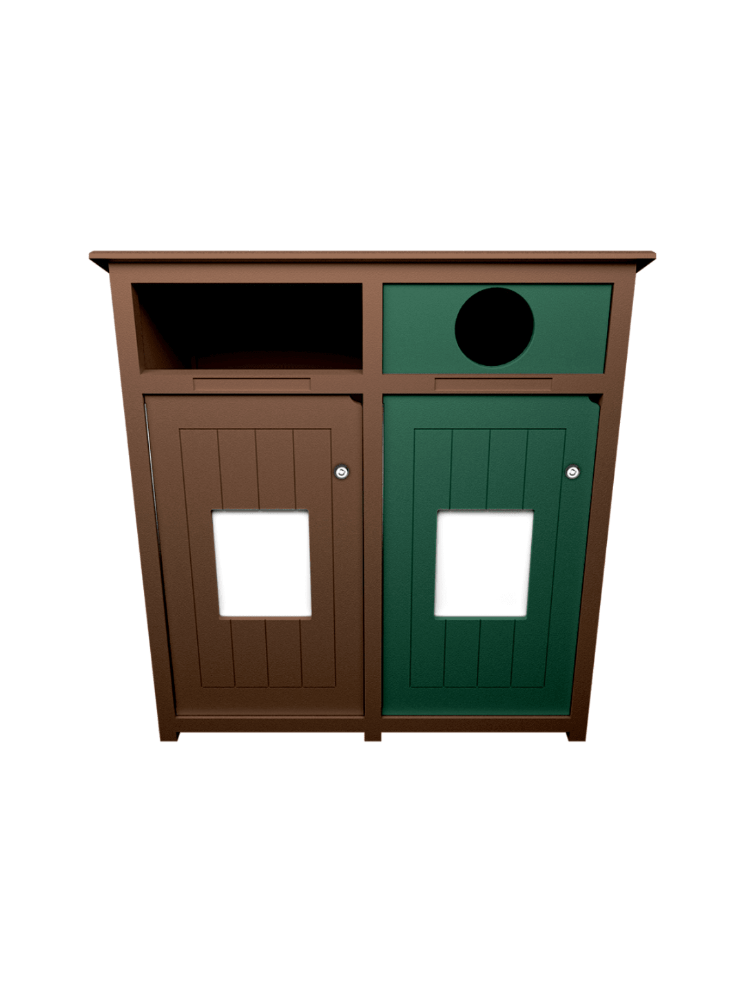 AURA - Double - Unit - Full-Circle - Brown-Green