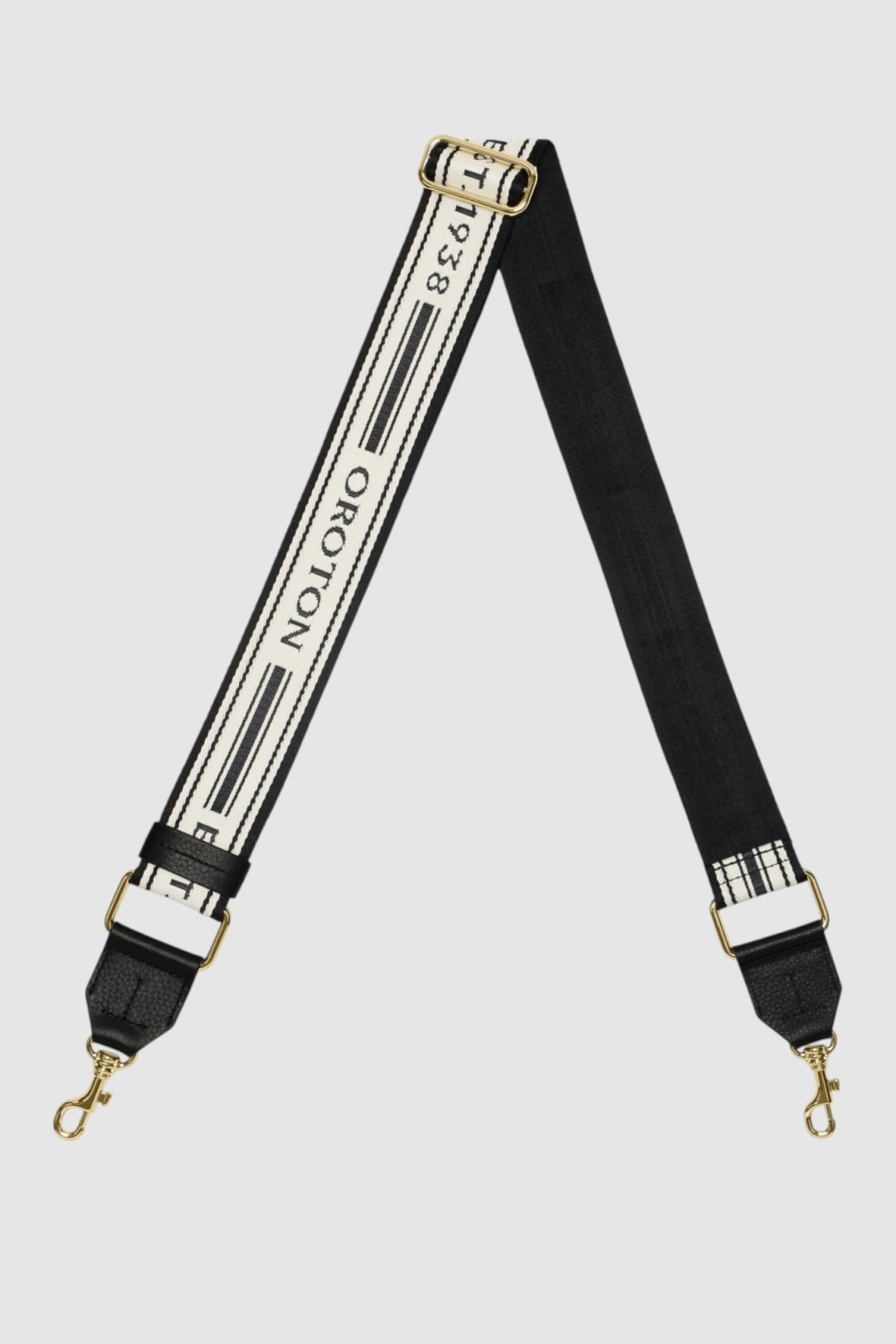 Heather Long Brass Webbing Strap