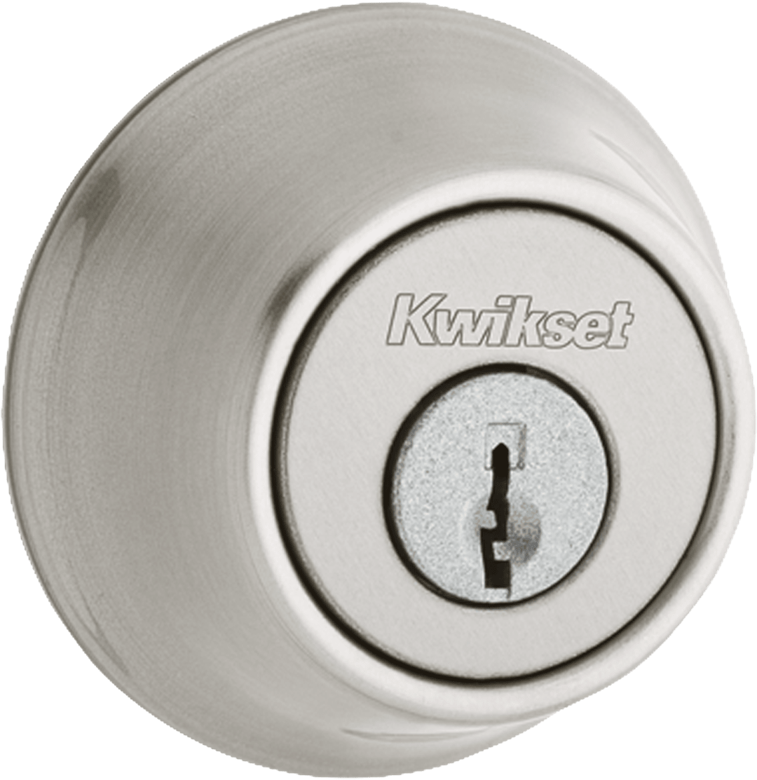 660 Single Cylinder Deadbolt in Satin Nickel