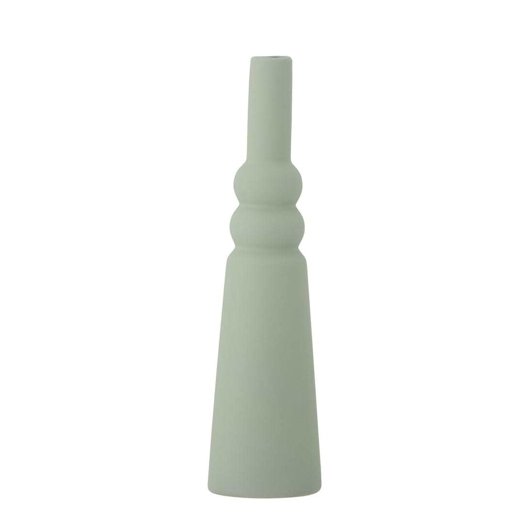 82060972 - Isolde Vase, Green, Stoneware STOCK: 127