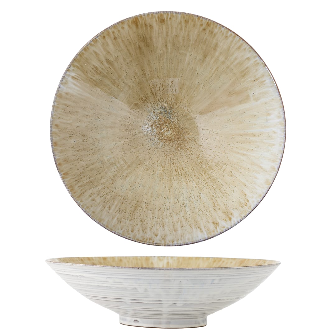 82072471 - Saskia Bowl, Nature, Stoneware STOCK: 192