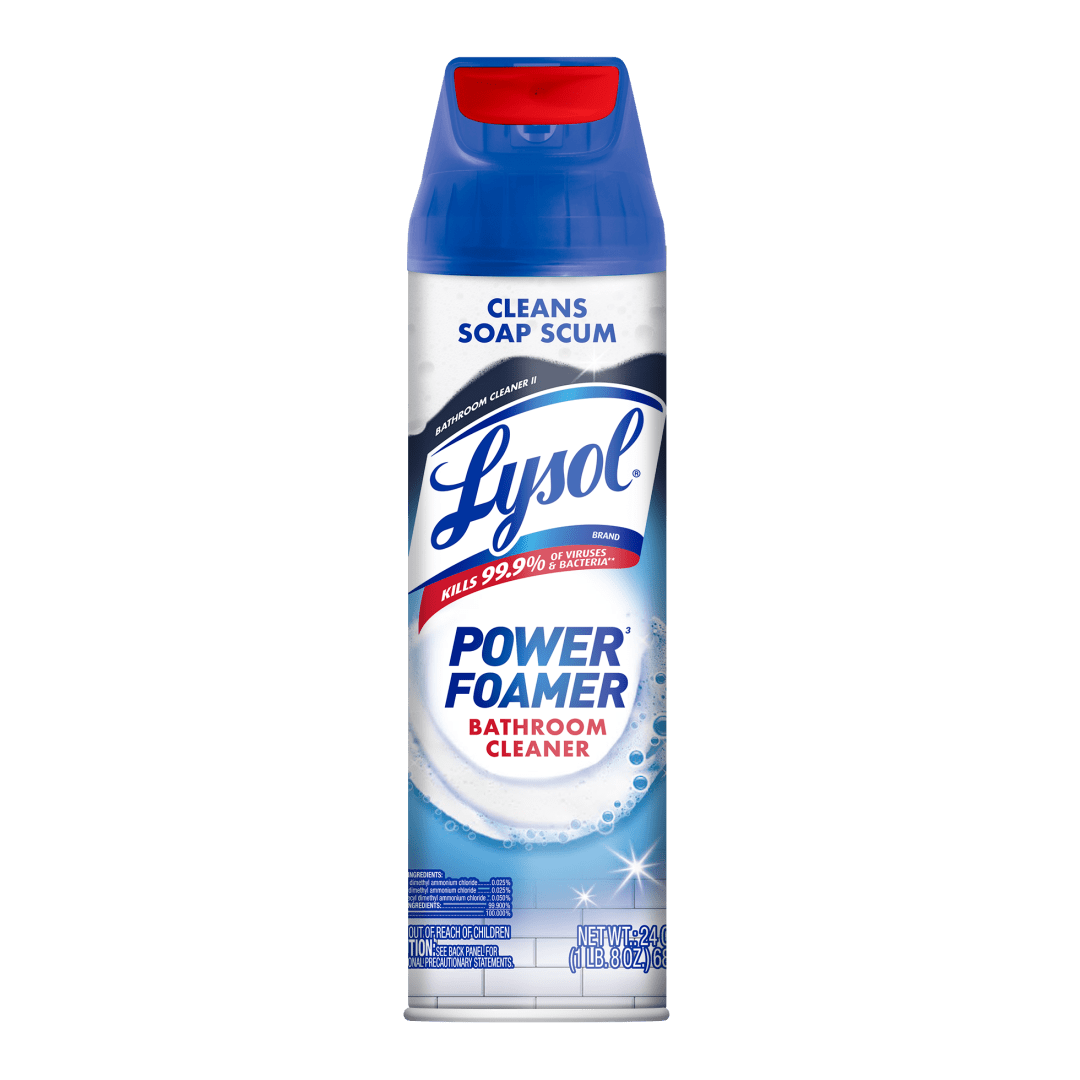 LYSOL® Bathroom Cleaner - Aerosol 12/24 oz.