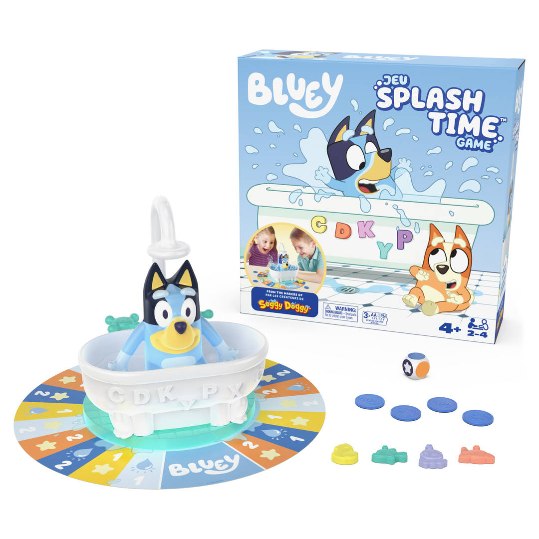 Spin Master Games Bluey Splash Time Board Game for Families