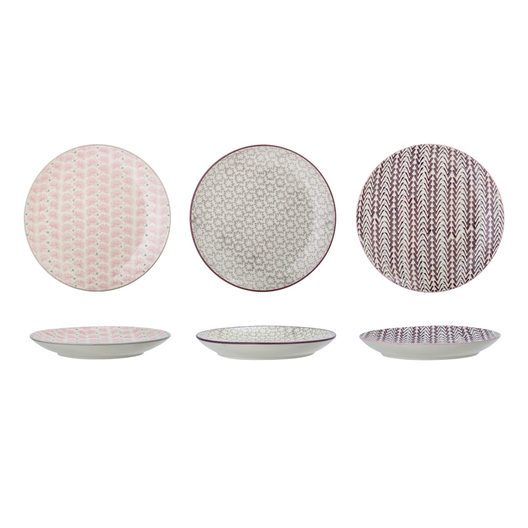82040566 - Maya Plate, Multi, Stoneware STOCK: 300