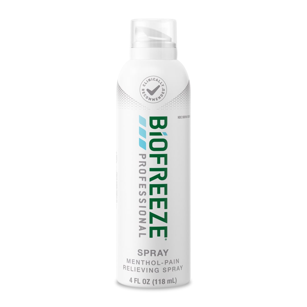 Biofreeze Professional Pain Relief Spray, 4 oz. Aerosol Spray, Colorless