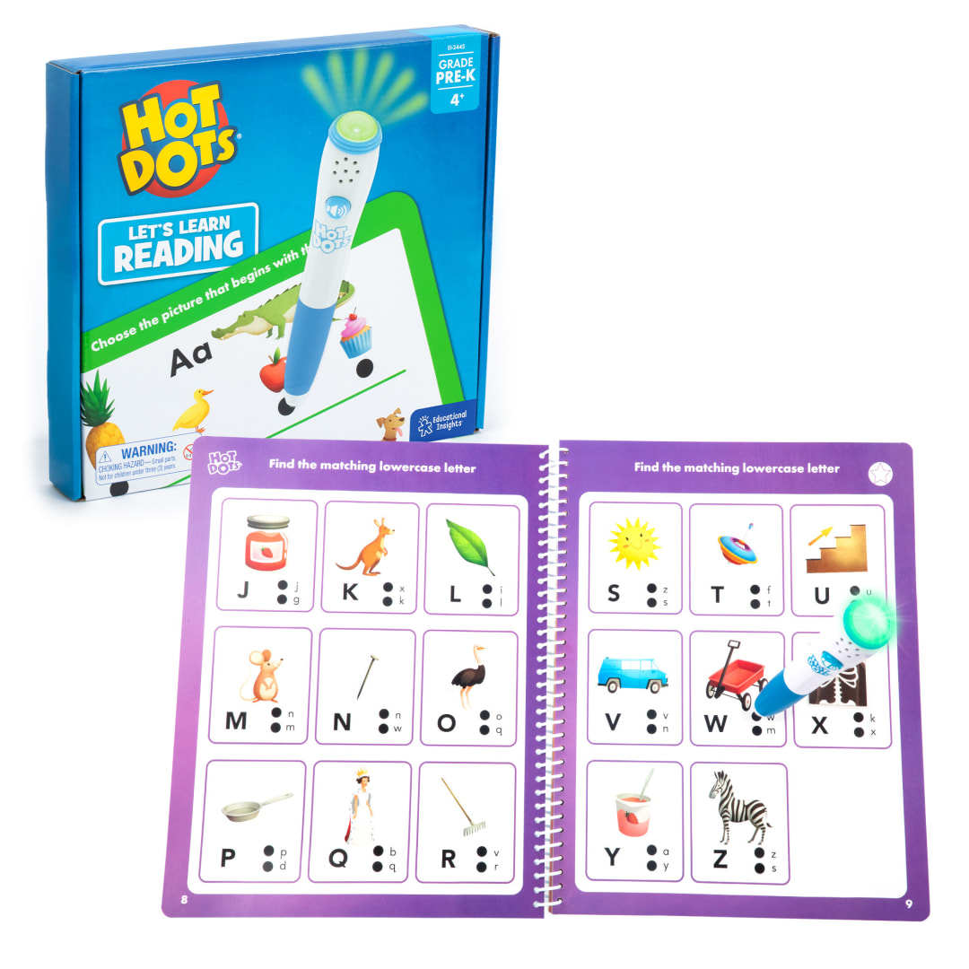 HOT DOTS® LET'S LEARN PRE-K READING!