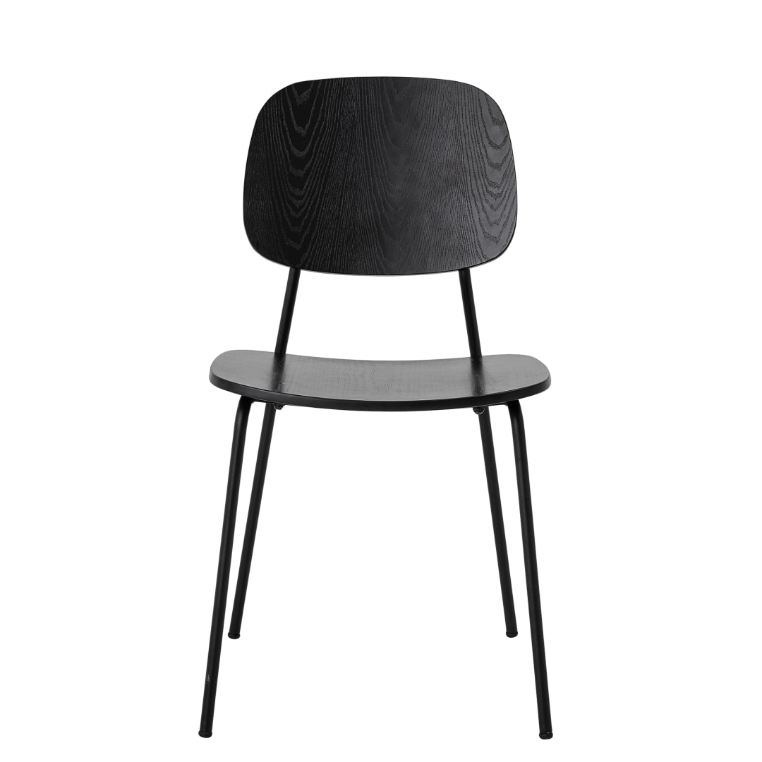82050364 - Monza Dining Chair, Black, Plywood STOCK: 177