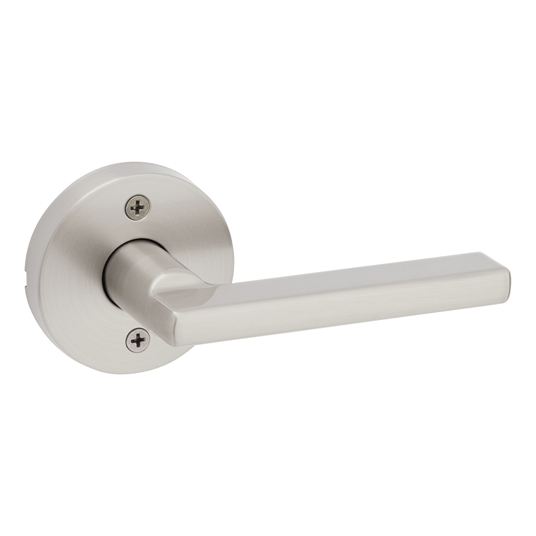 Halifax Half - Dummy Door Lever in Satin Nickel