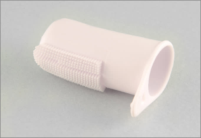 K9 Gums Finger Toothbrush, White