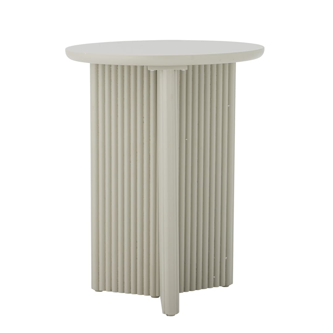 82065054 - Edith Side Table, White, Firwood STOCK: 156