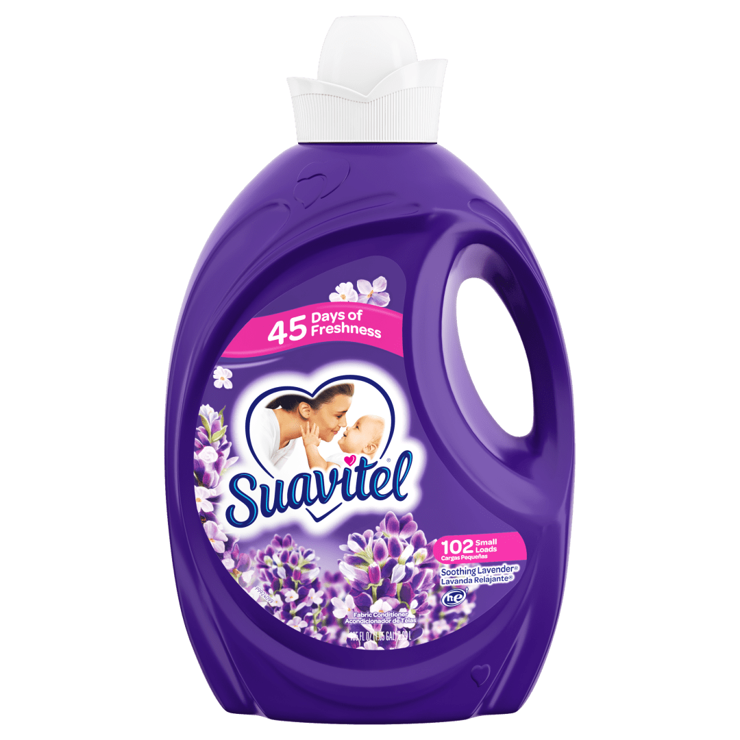 Suavitel Fabric Softener, Soothing Lavender - 135 fluid ounce