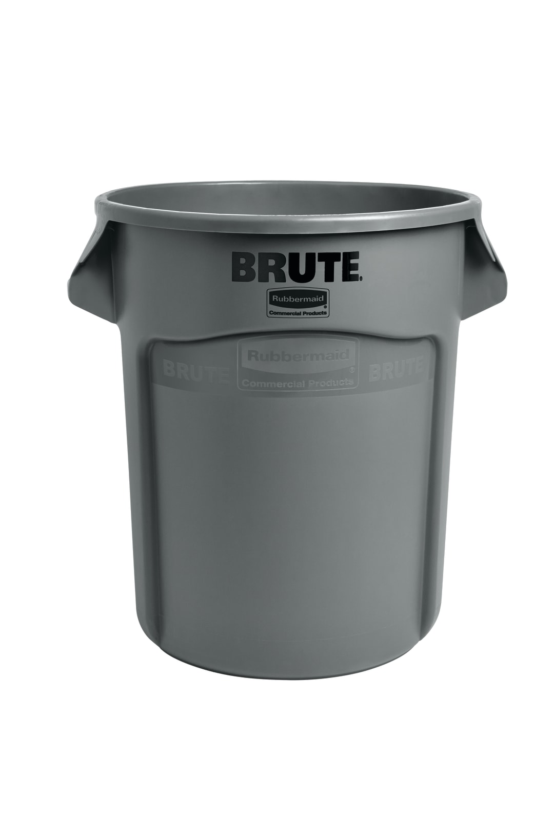 BRUTE CONT BRANDED W/O LID 20G/76L GRAY