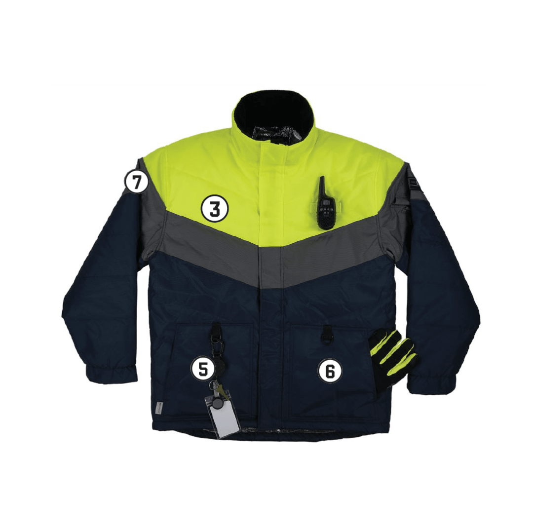 N-Ferno 6464 Insulated Freezer Jacket with ampliFIRE Heat Reflective Lining