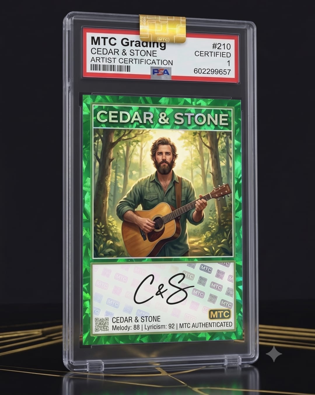 Cedar & Stone Trading Card
