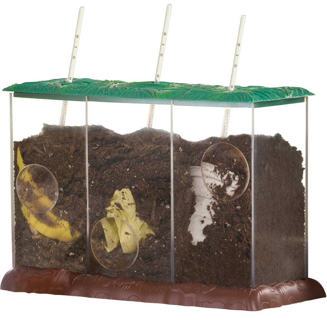 SEE-THROUGH COMPOST CONTAINER