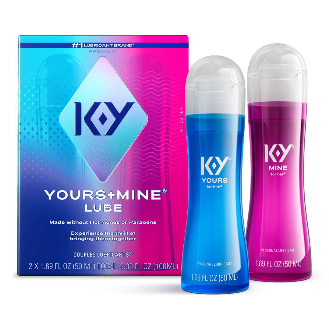 K-Y® Yours & Mine® Couples Lubricant 24/3.38 oz.