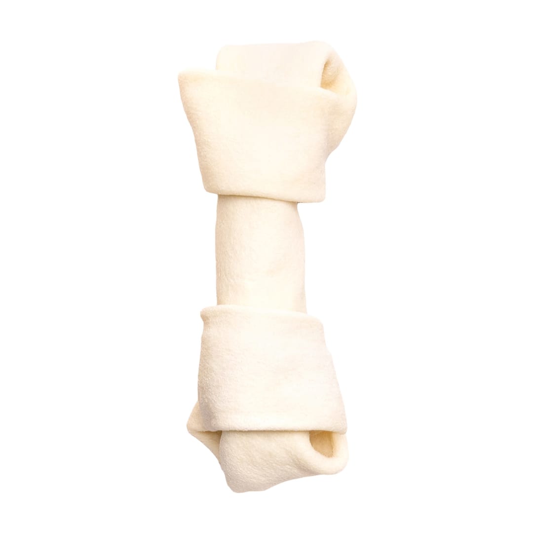 Pet Factory American Beefhide Bones, Medium, 6", 6 Pack