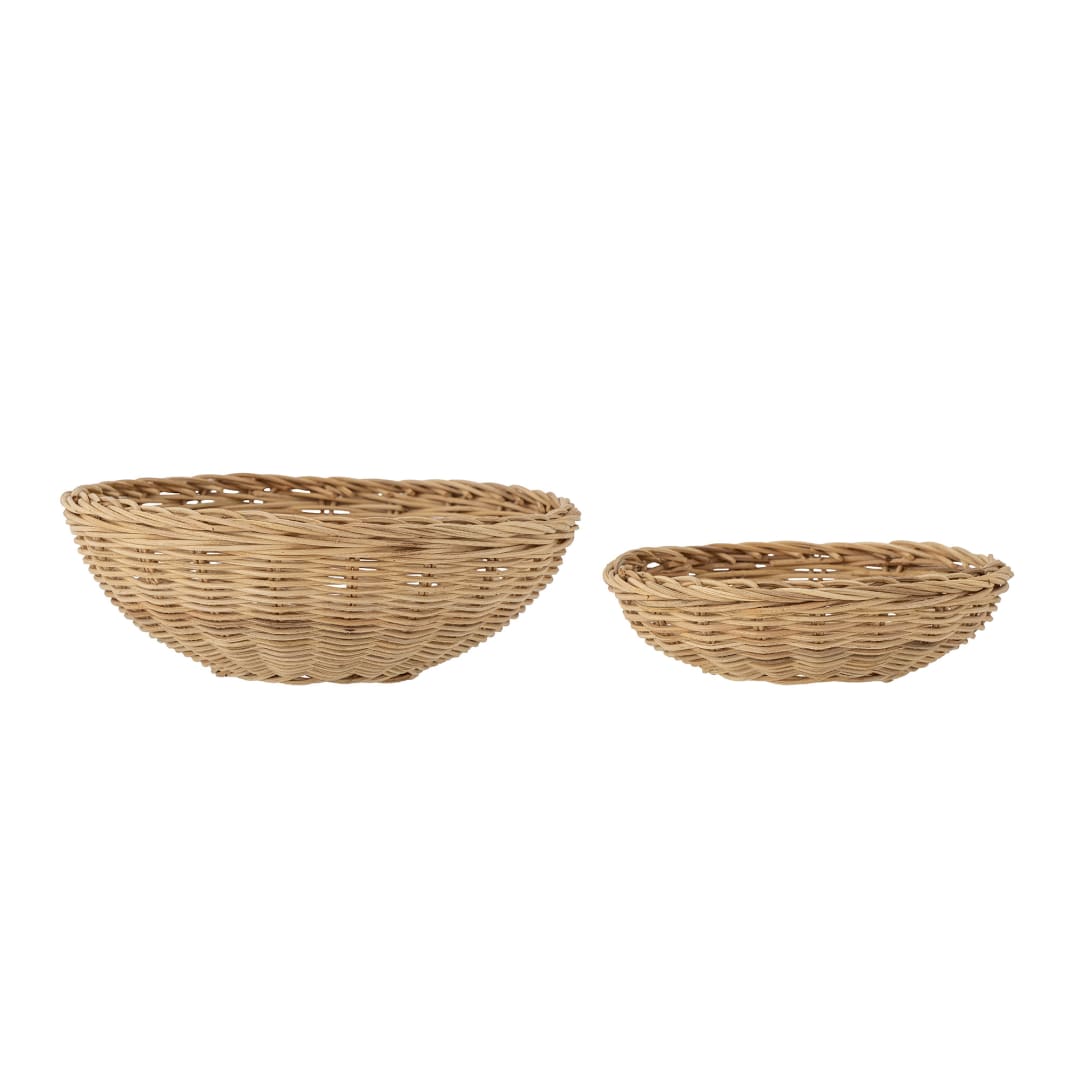 82064119 - Kell Basket, Nature, Rattan STOCK: 9