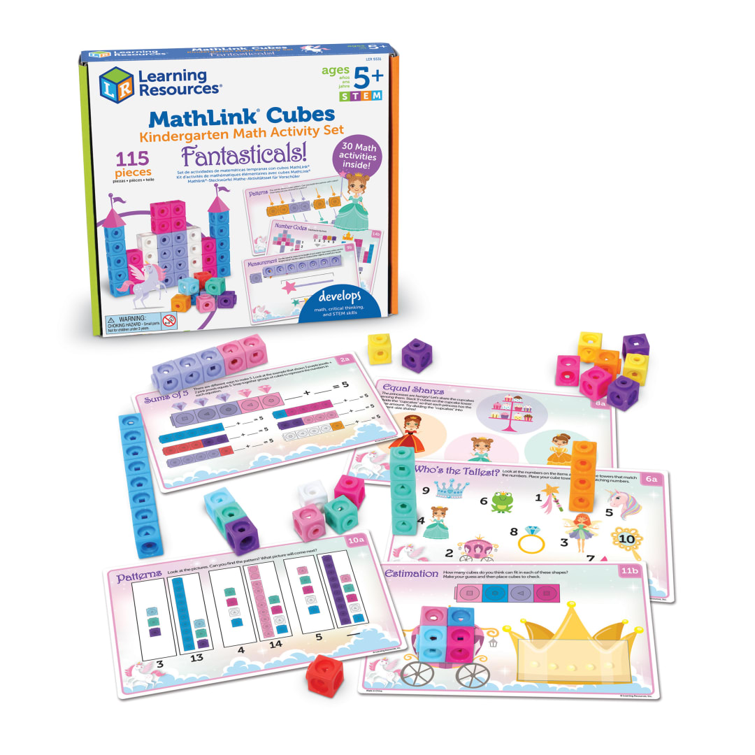 MATHLINK CUBE ACTIVITY SET -FANTASTICALS