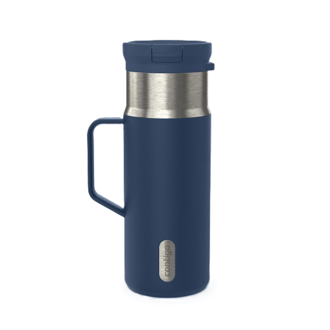 Contigo SnapSeal™ 532 ml Botella Térmica de Acero Inoxidable a Prueba de Fugas, Con Asa