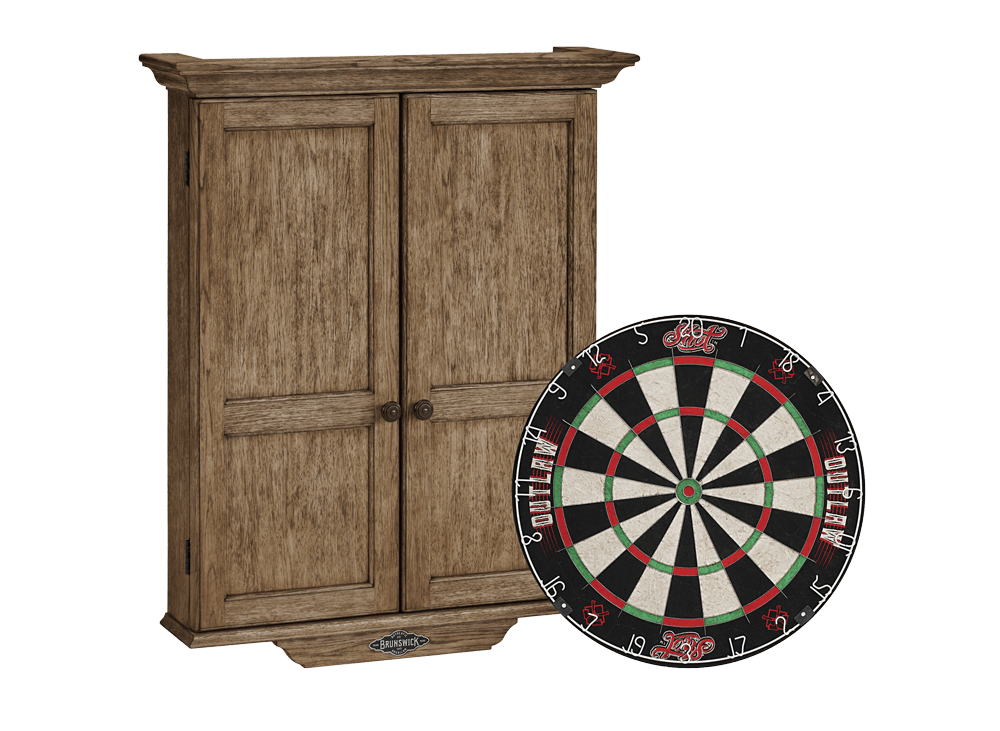 Brunswick Dartboard Cabinet Bu