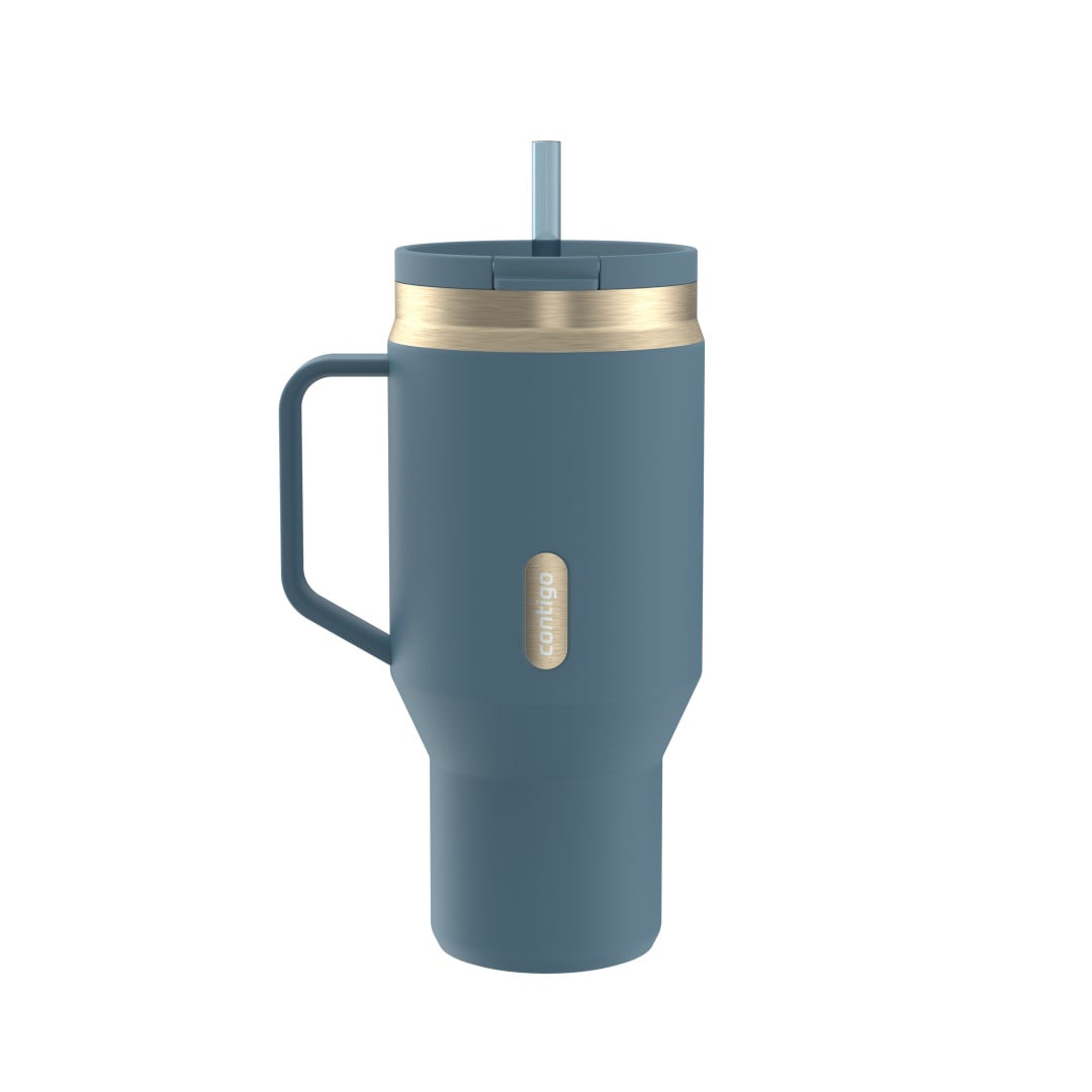 Contigo SnapSeal™ 30 oz Leakproof Travel Tumbler with Handle and Reusable Straw