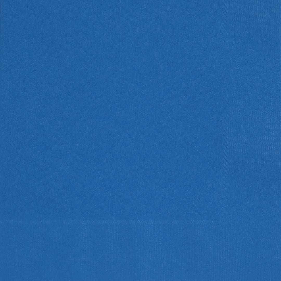 Royal Blue Solid Dinner Napkins, 40ct