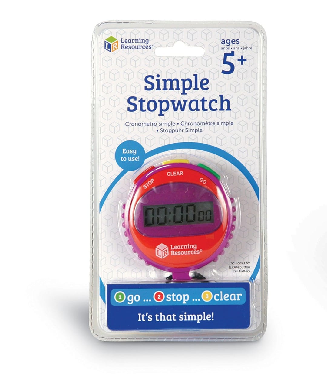 STOPWATCH, SIMPLE 3"