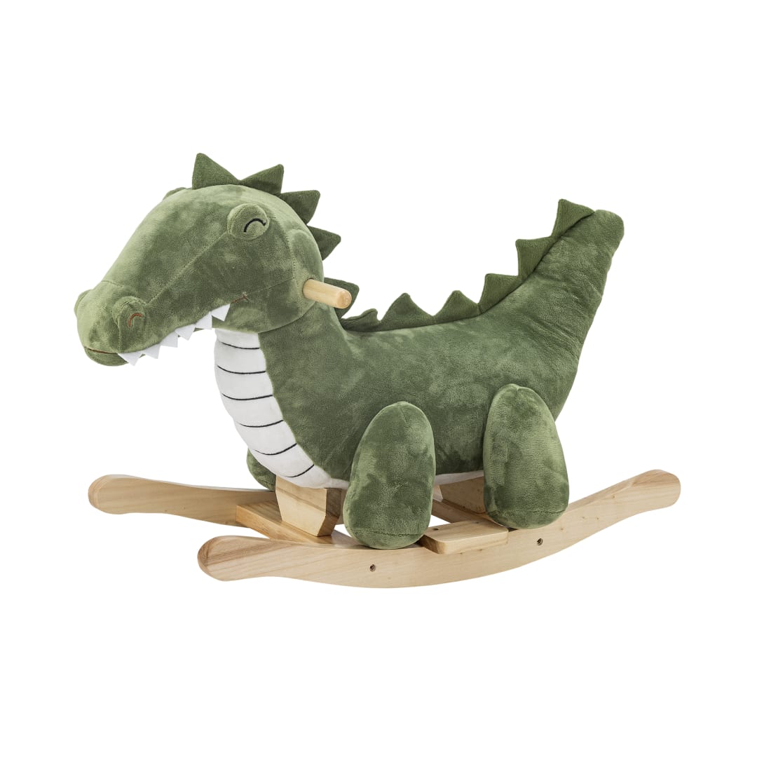 82062800 - Arnie Rocking Toy, Crocodile, Green, Polyester STOCK: 300