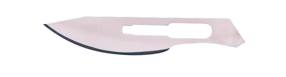 KRUUSE Stainless Steel Scalpel Blade, No 24, Sterile