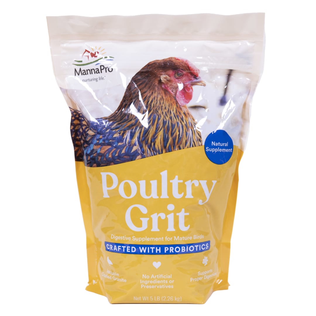 Manna Pro Poultry Grit with Probiotics, 5 LB