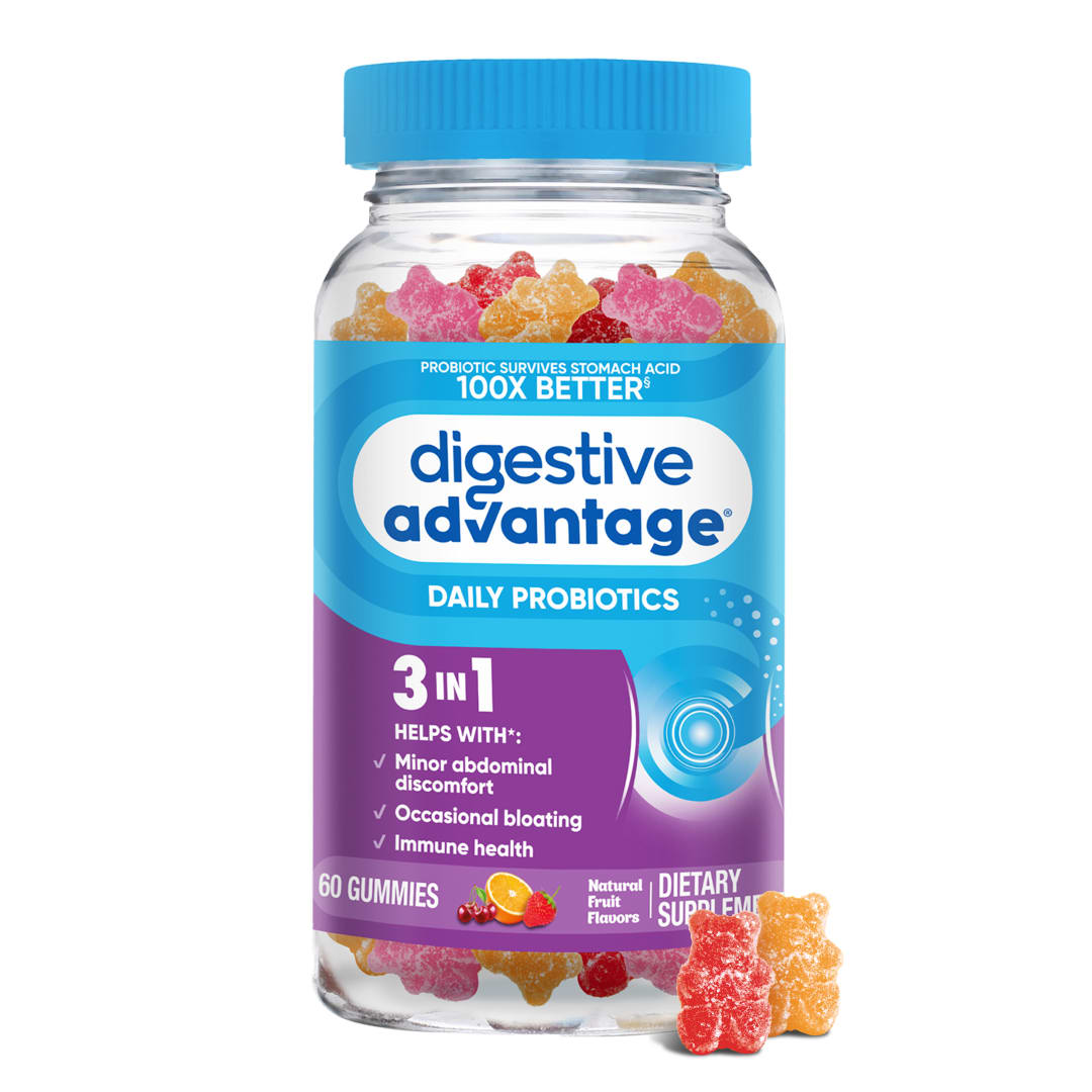 DIGESTIVE ADVANTAGE® Probiotic - Gummies 12/60 ct.