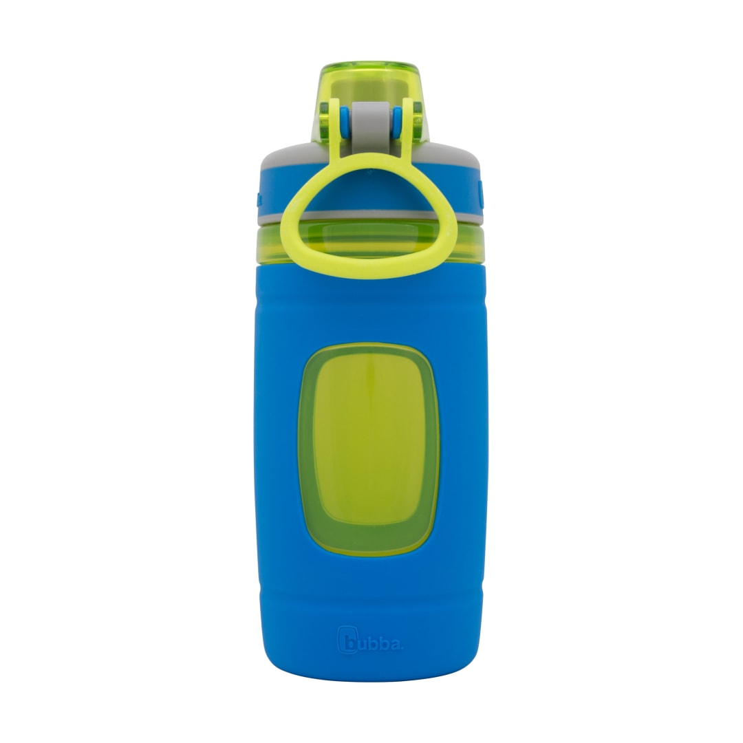 bubba® Leak Proof Flo Silicone Kids Water Bottle, 16 oz., Refresh Azure