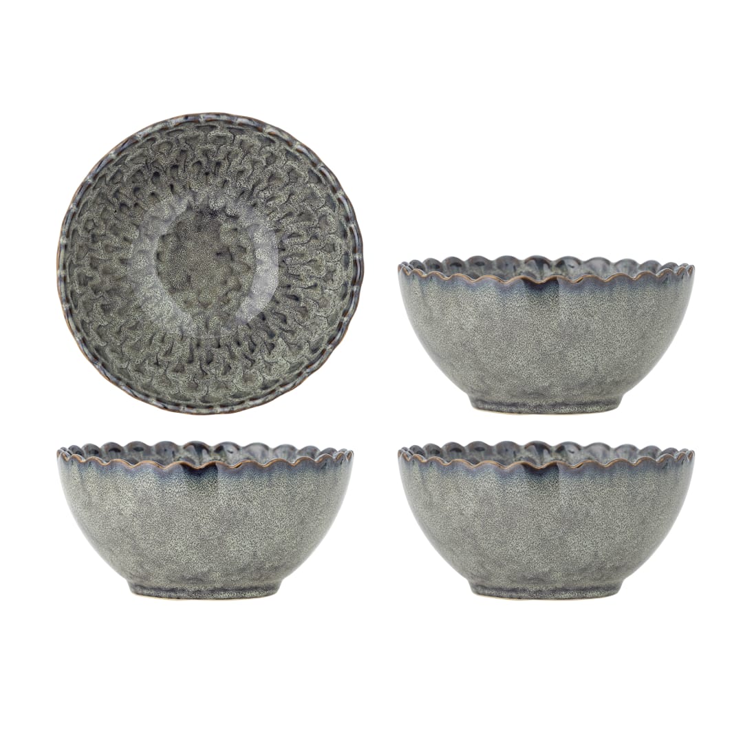 82072691 - Katrina Bowl, Grey, Stoneware STOCK: 108
