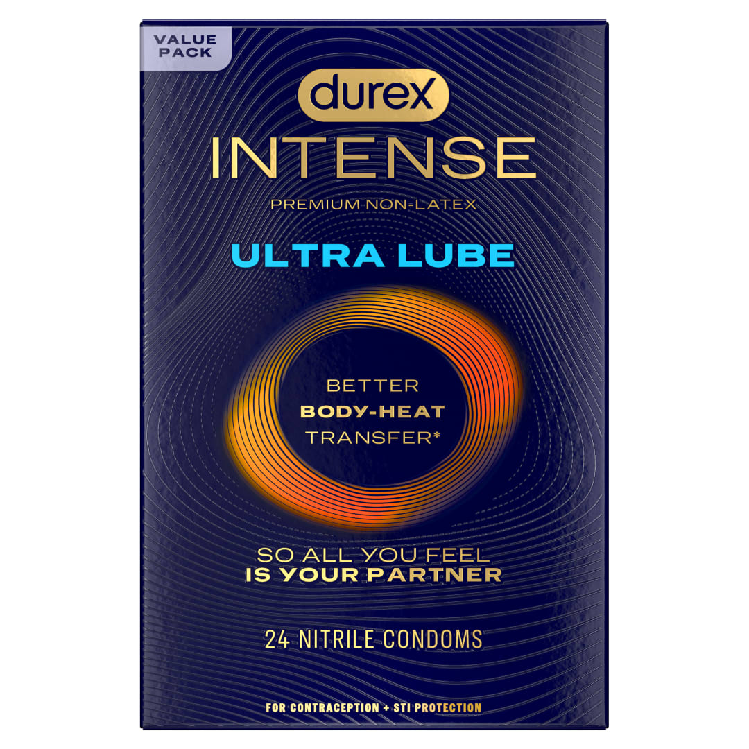 DUREX® INTENSE Ultra Lube Condom 18/24 ct.