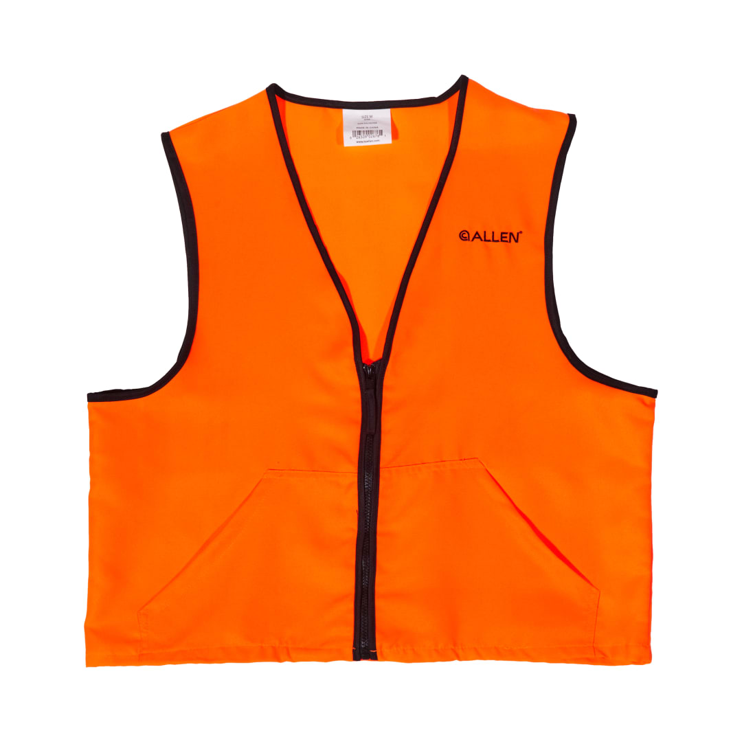 Allen Company Deluxe Blaze Orange Hunting Vest, Medium