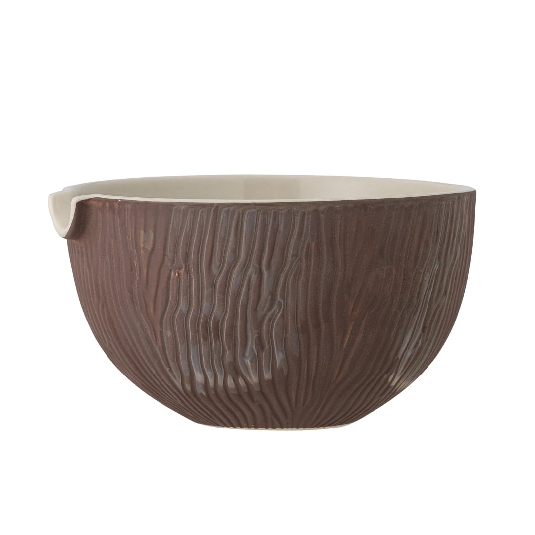 82055004 - Toula Bowl, Brown, Stoneware STOCK: 146