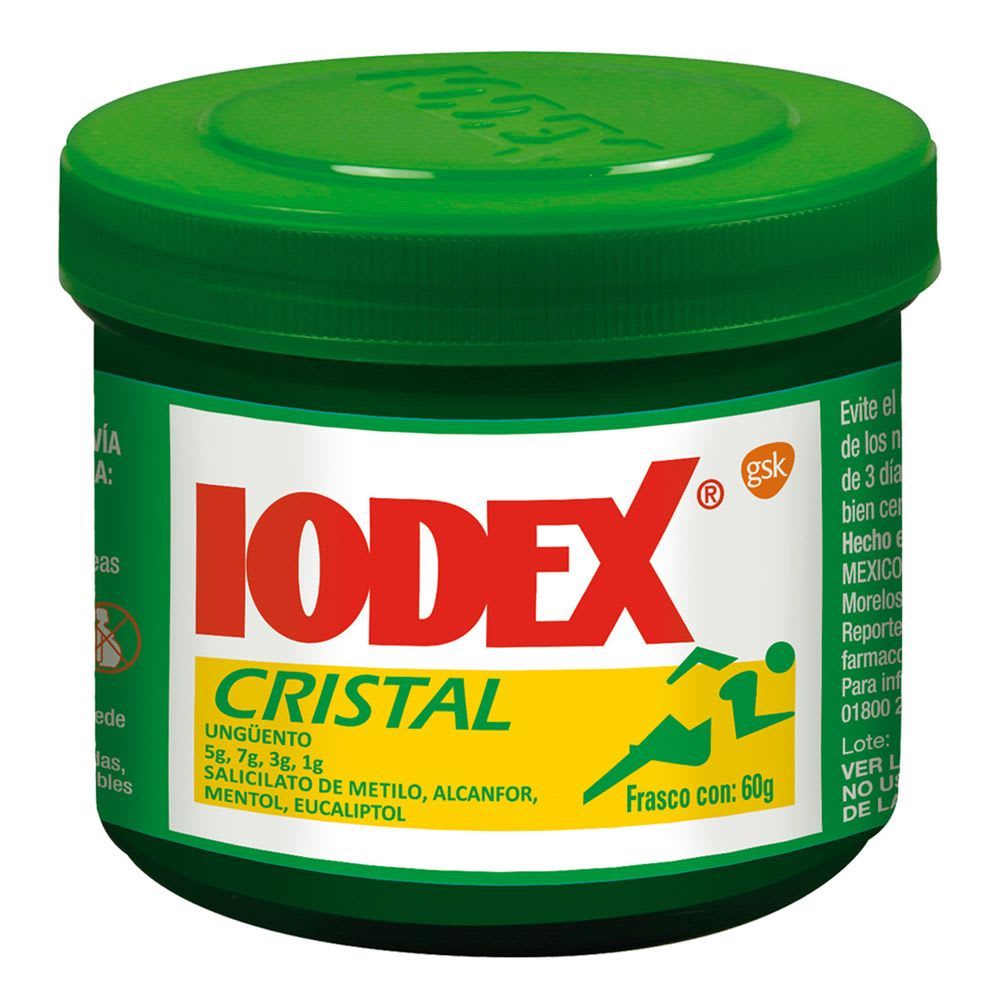 Iodex Ungüento Cristal 60g