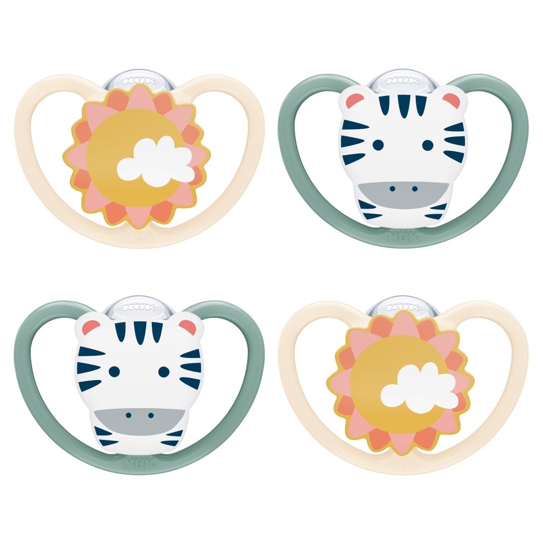 NUK PACI 70196 SPACE N S2 4PK 1/48 EF.C