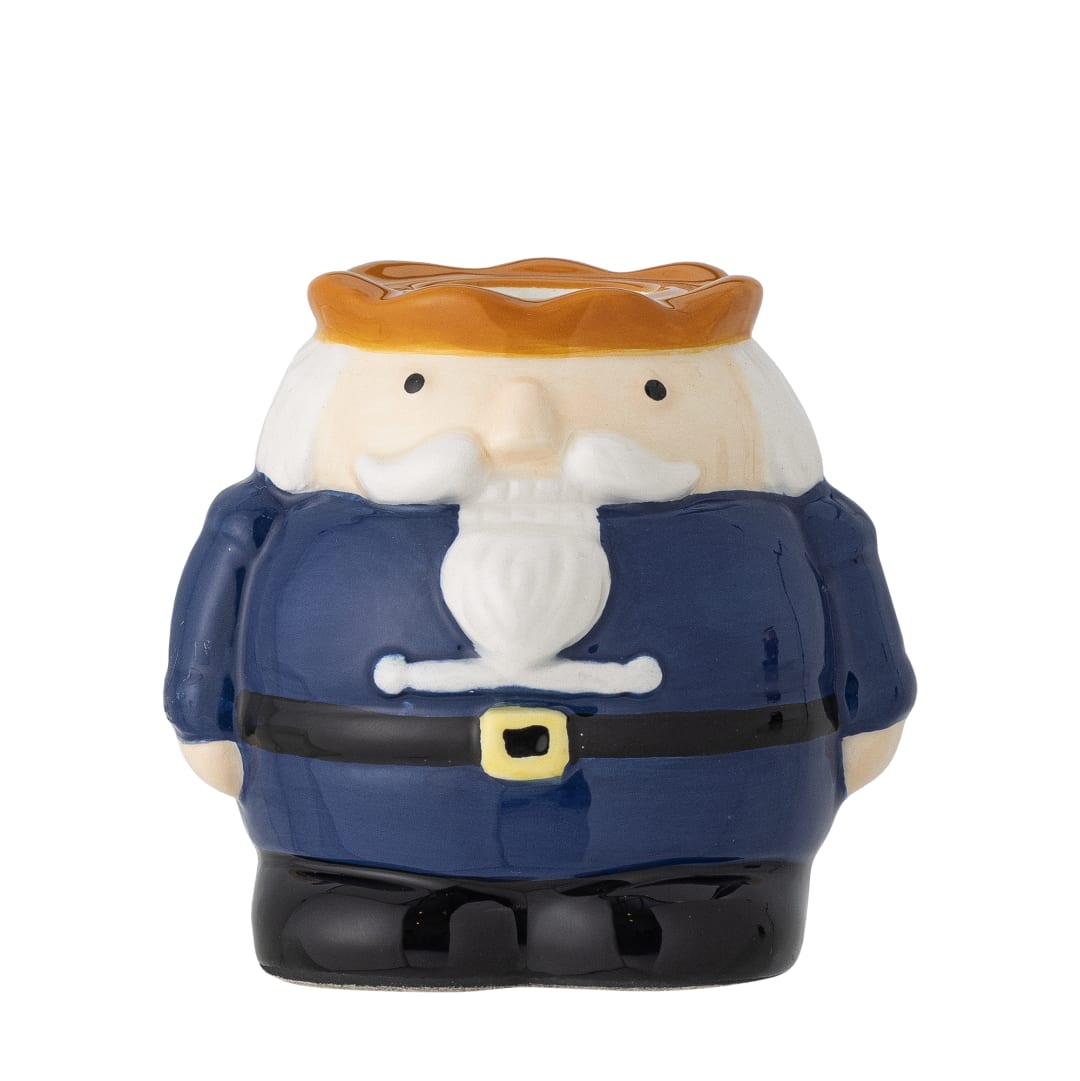 82061249 - Feast Candle Holder, Multi, Stoneware STOCK: 300